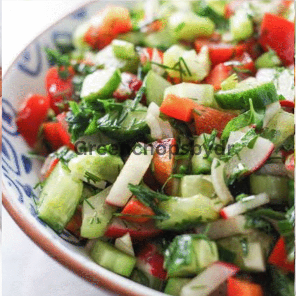 Simple Vegetables Salad -bix